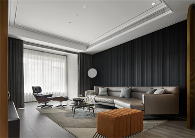 黑色的旋律 135平混搭风格