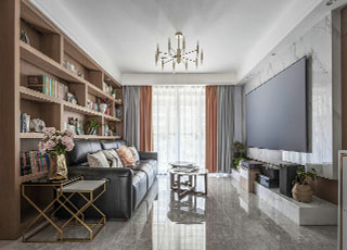 鹏欣丽都140平方老房改造