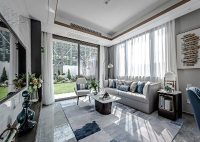 THE SPRING WHISPER_蓝城春风燕语叠墅样板房实景拍摄案例