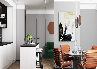 53㎡现代北欧风公寓